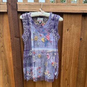 Johnny Was sleeveless blouse